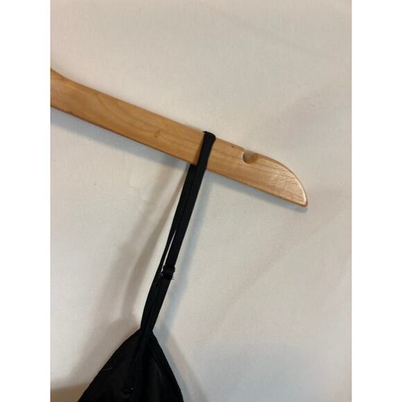 Nine West Ruched Center Satin Tank black Size Small - Picture 7 of 9